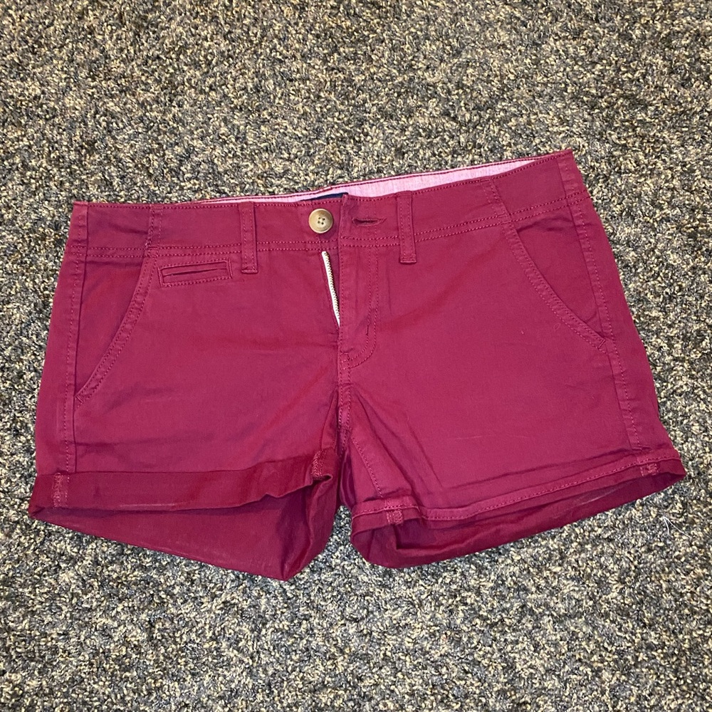 NWOT American Eagle burgundy shorts